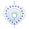 Bijoux - Indiscrets Flamboyant Bleu&Vert